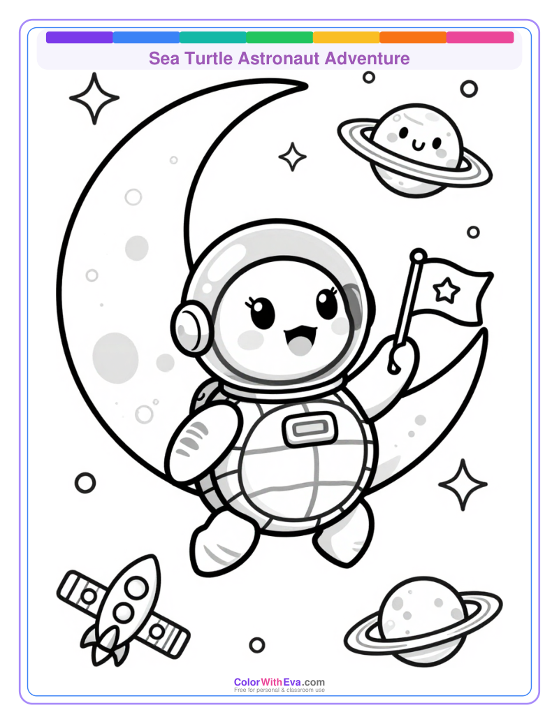 Sea Turtle Astronaut Adventure thumbnail