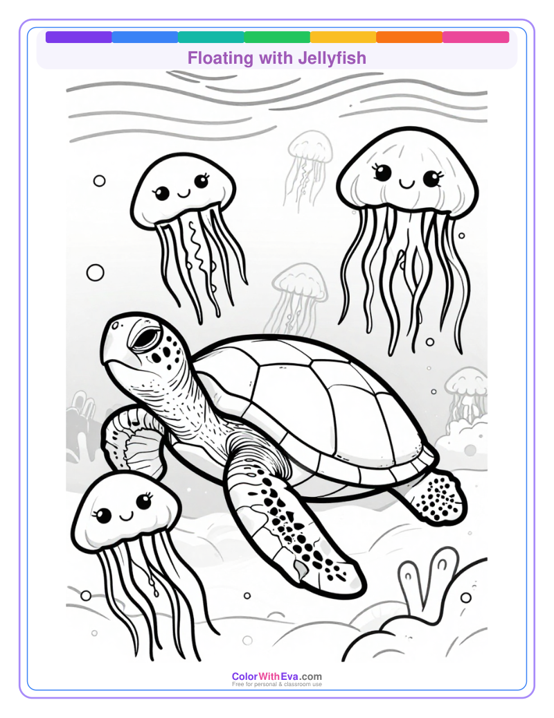 Floating with Jellyfish preview
