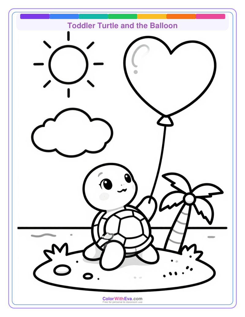 Toddler Turtle and the Balloon thumbnail
