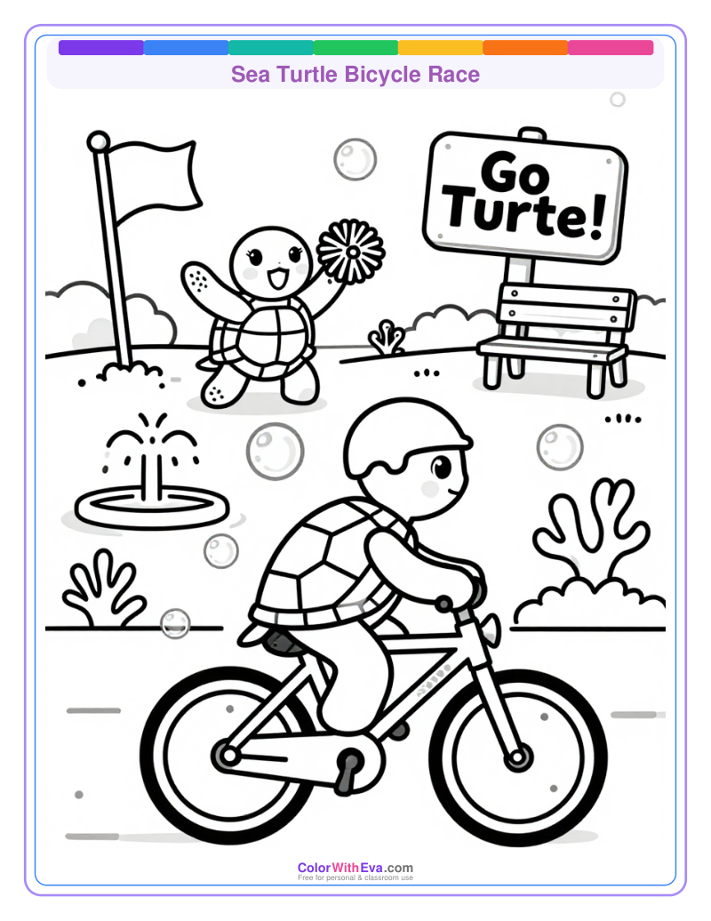 Sea Turtle Bicycle Race thumbnail