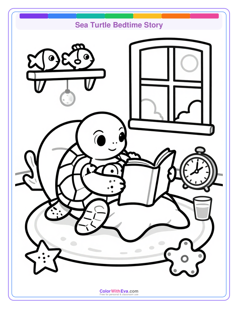 Sea Turtle Bedtime Story thumbnail