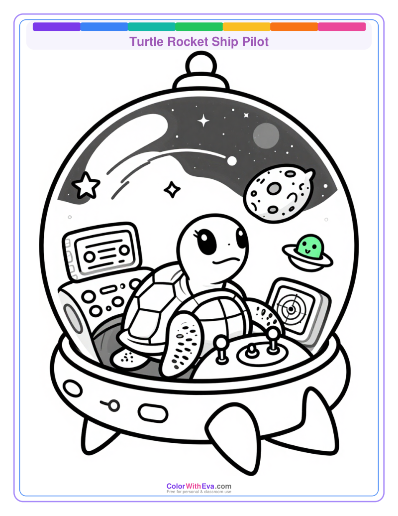 Turtle Rocket Ship Pilot thumbnail