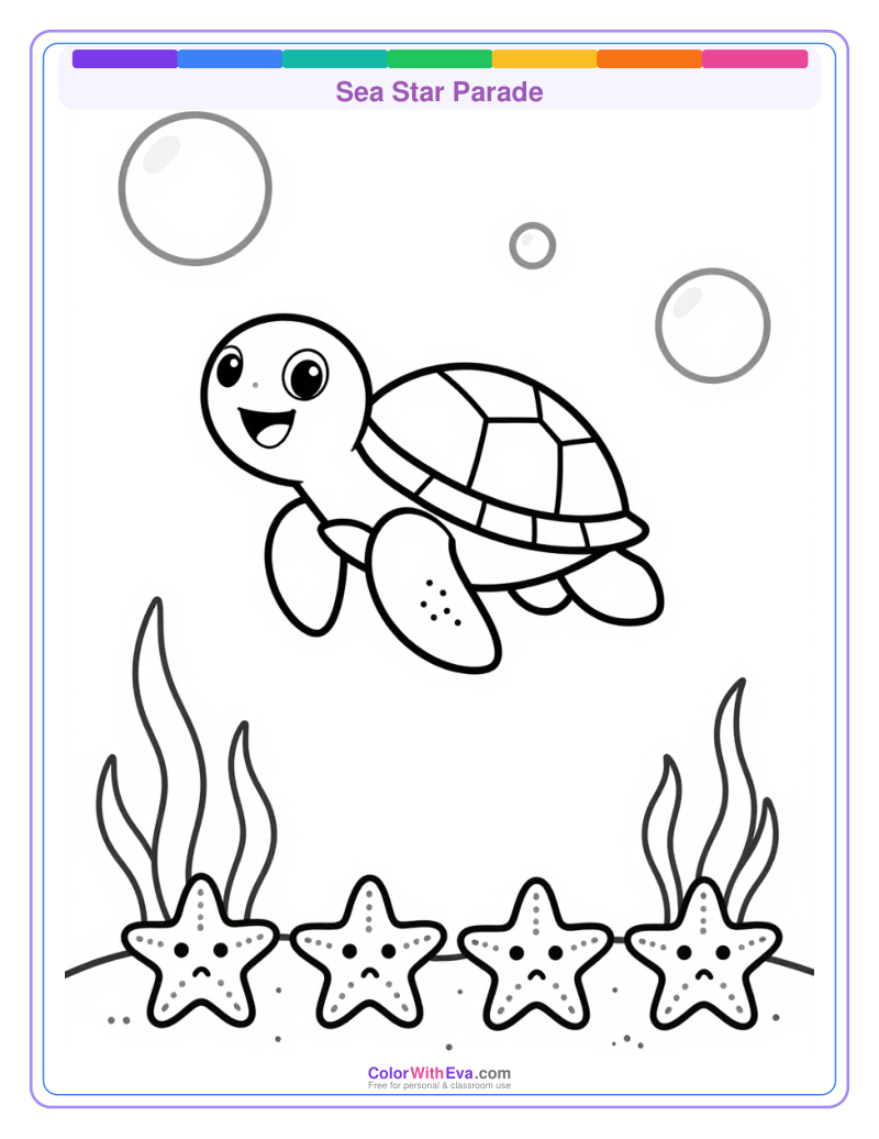 Sea Star Parade preview