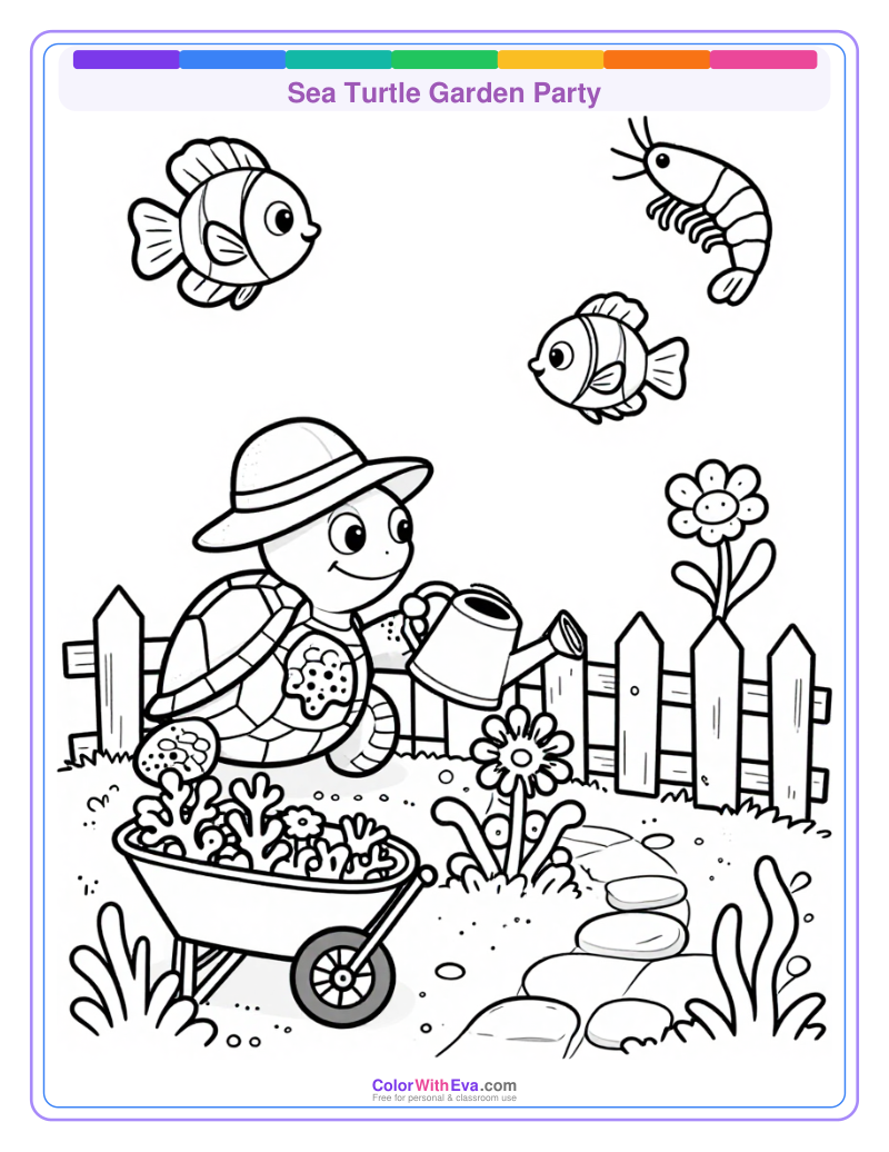 Sea Turtle Garden Party thumbnail