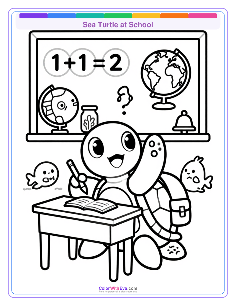 Sea Turtle at School thumbnail