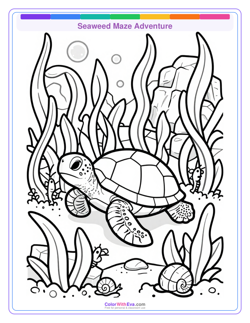 Seaweed Maze Adventure preview