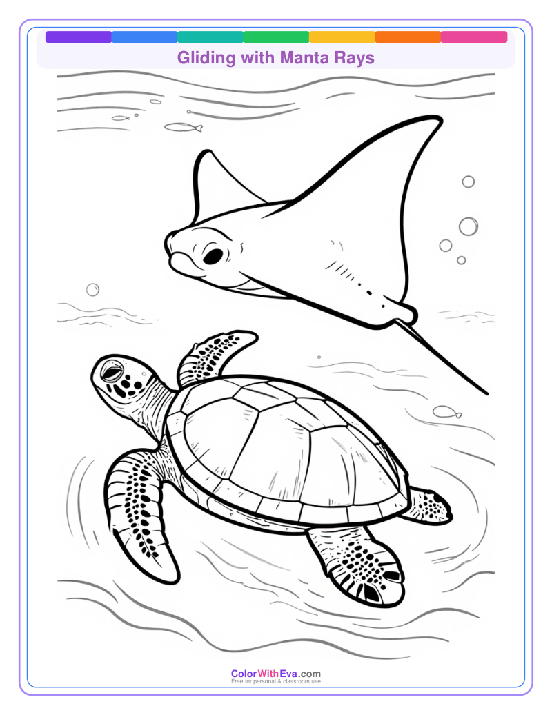 Gliding with Manta Rays preview