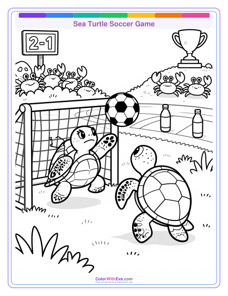 Sea Turtle Soccer Game thumbnail