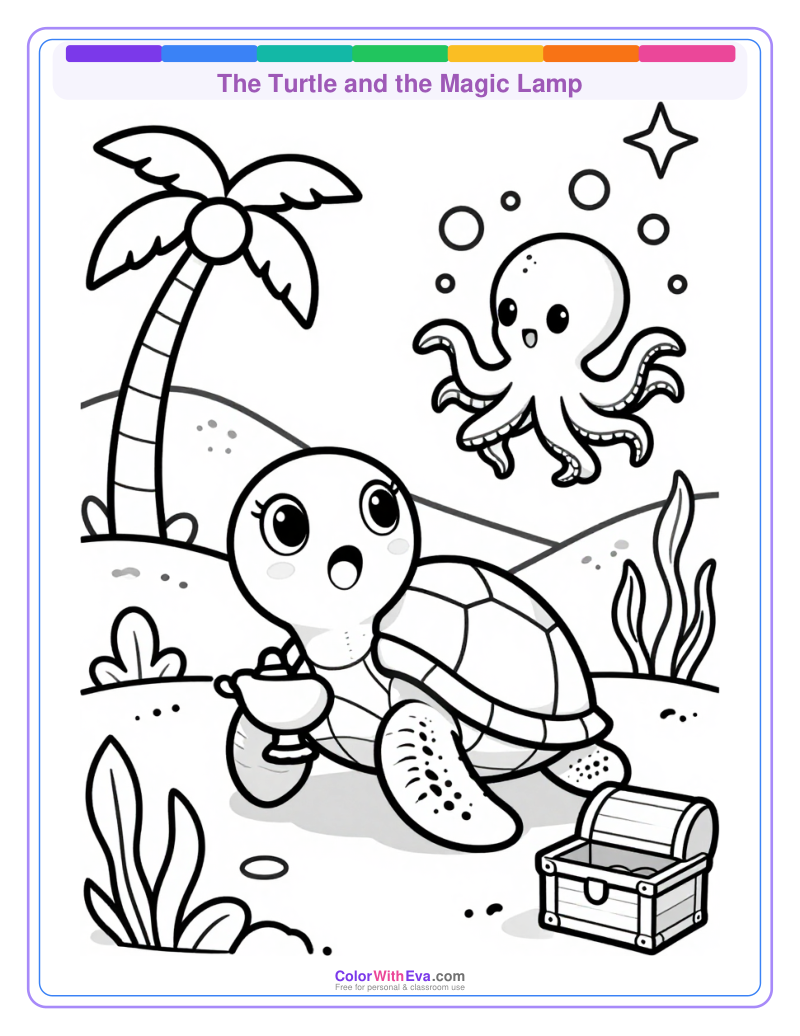 The Turtle and the Magic Lamp preview