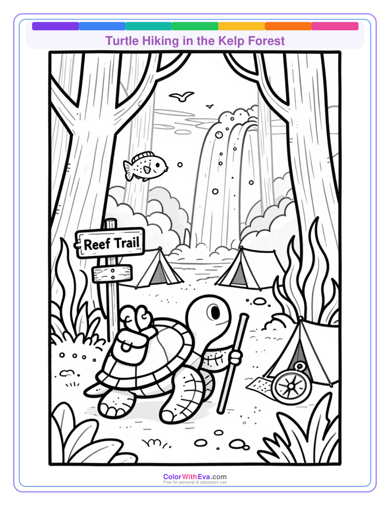 Turtle Hiking in the Kelp Forest preview