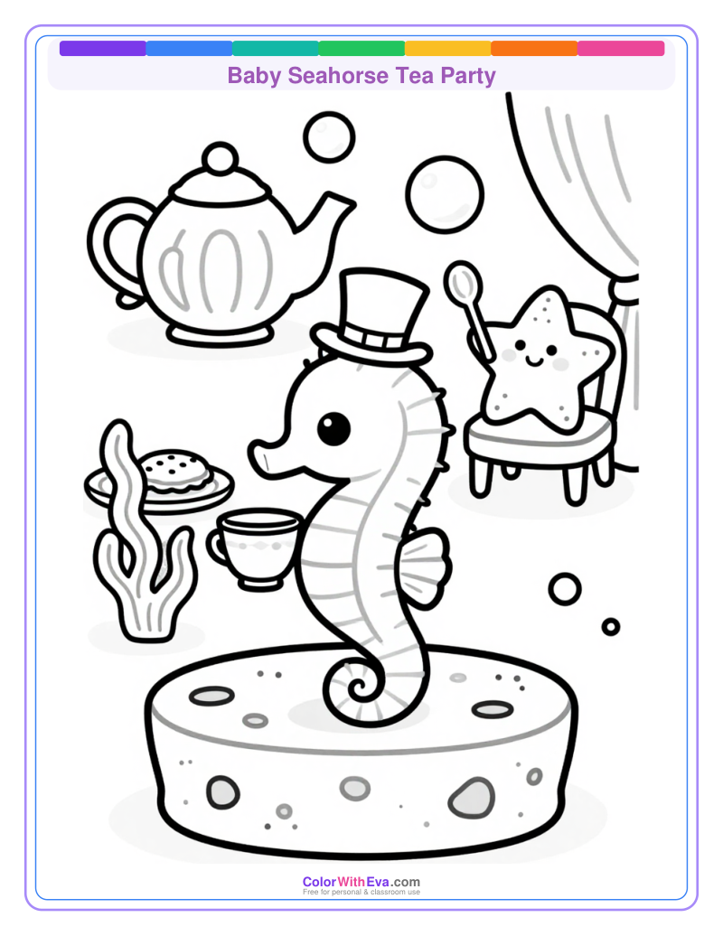 Baby Seahorse Tea Party thumbnail