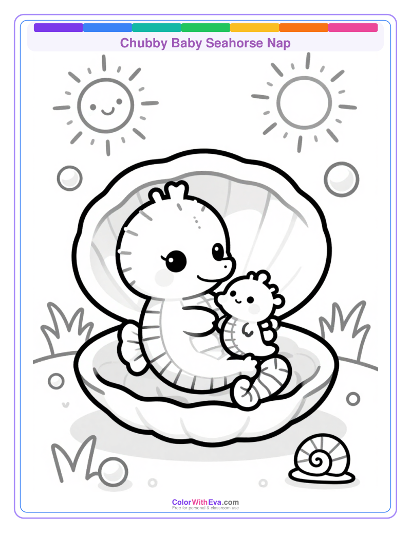 Chubby Baby Seahorse Nap thumbnail
