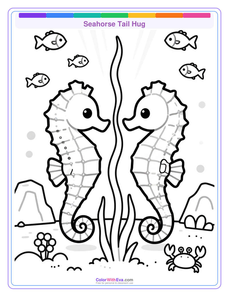 Seahorse Tail Hug preview