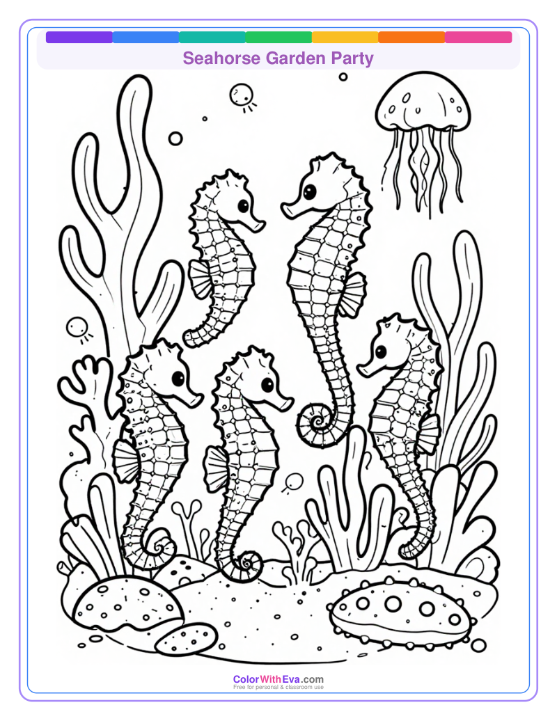 Seahorse Garden Party preview