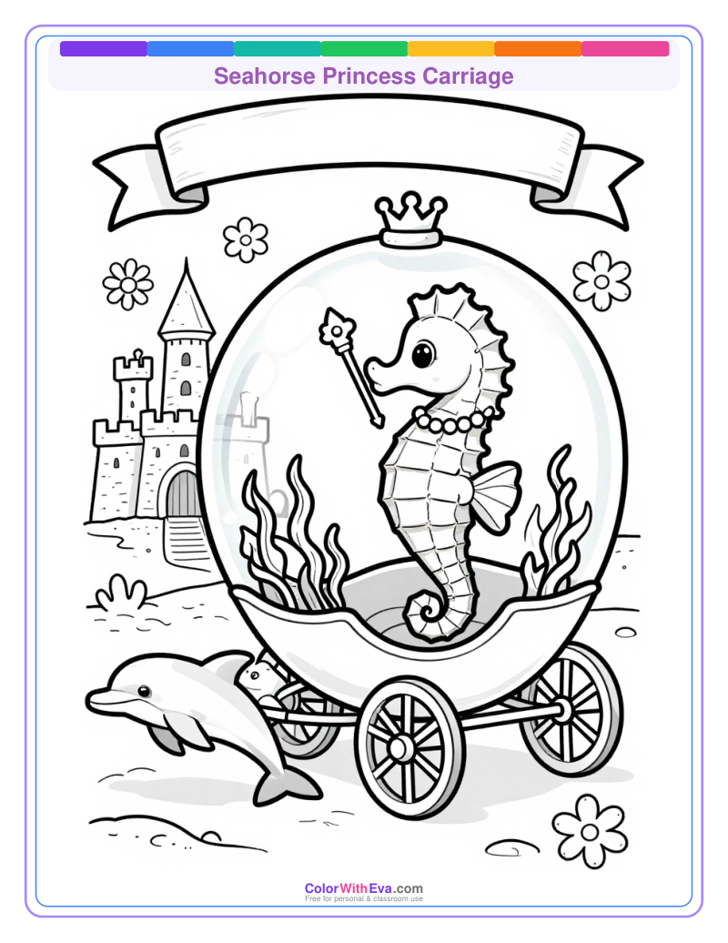 Seahorse Princess Carriage thumbnail