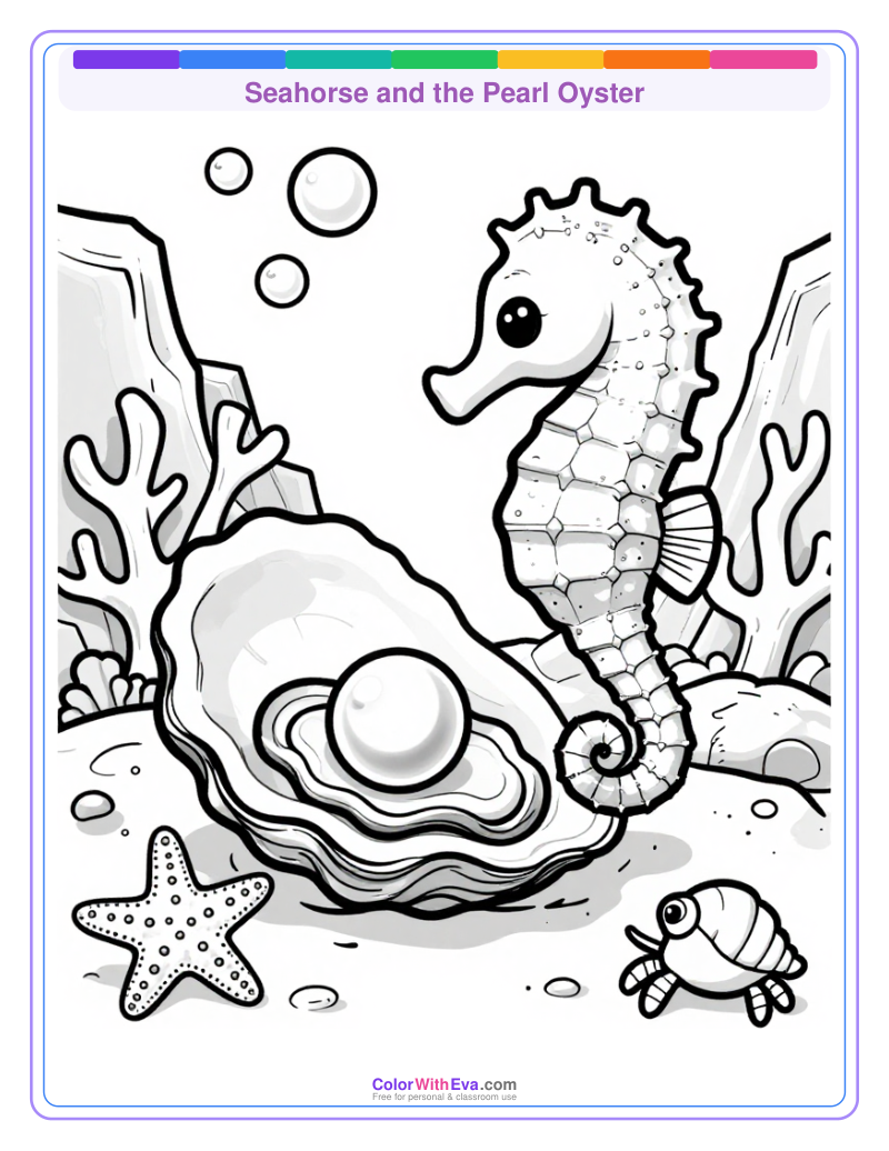 Seahorse and the Pearl Oyster preview