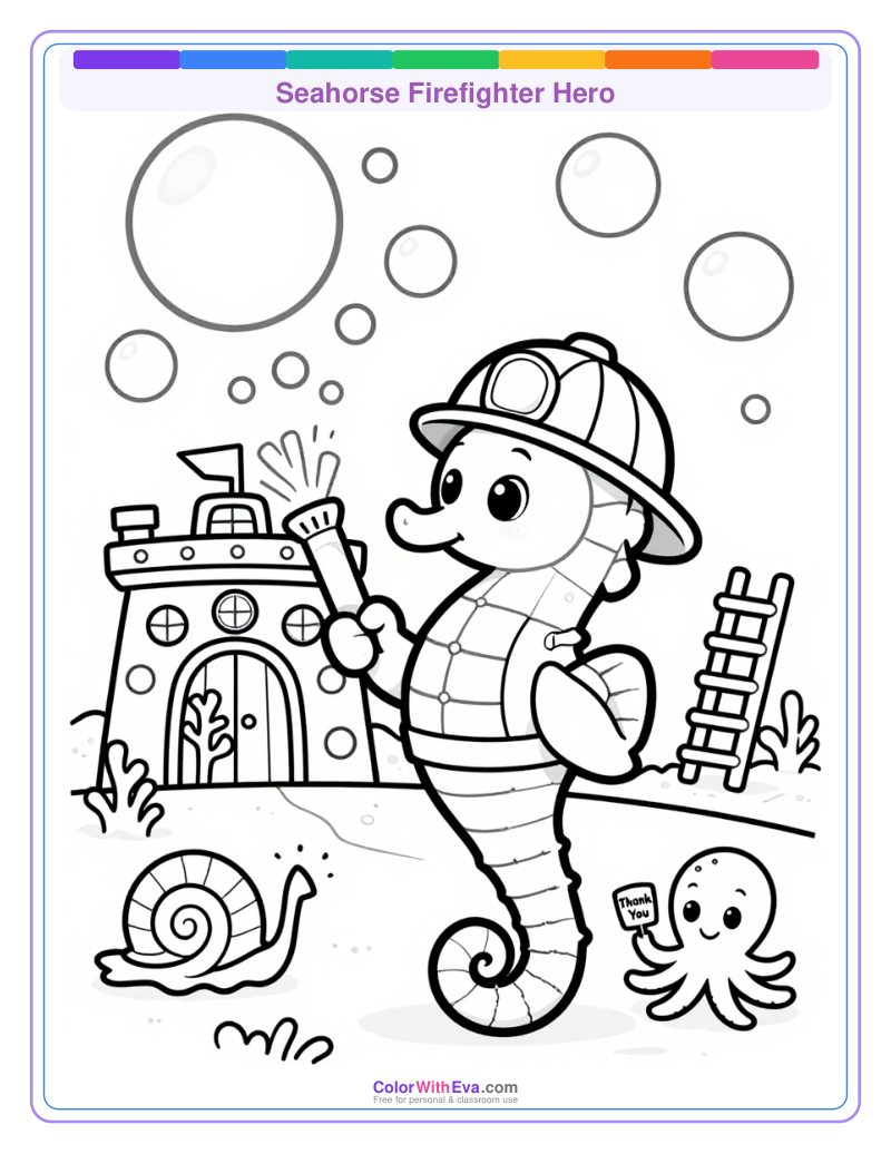 Seahorse Firefighter Hero thumbnail