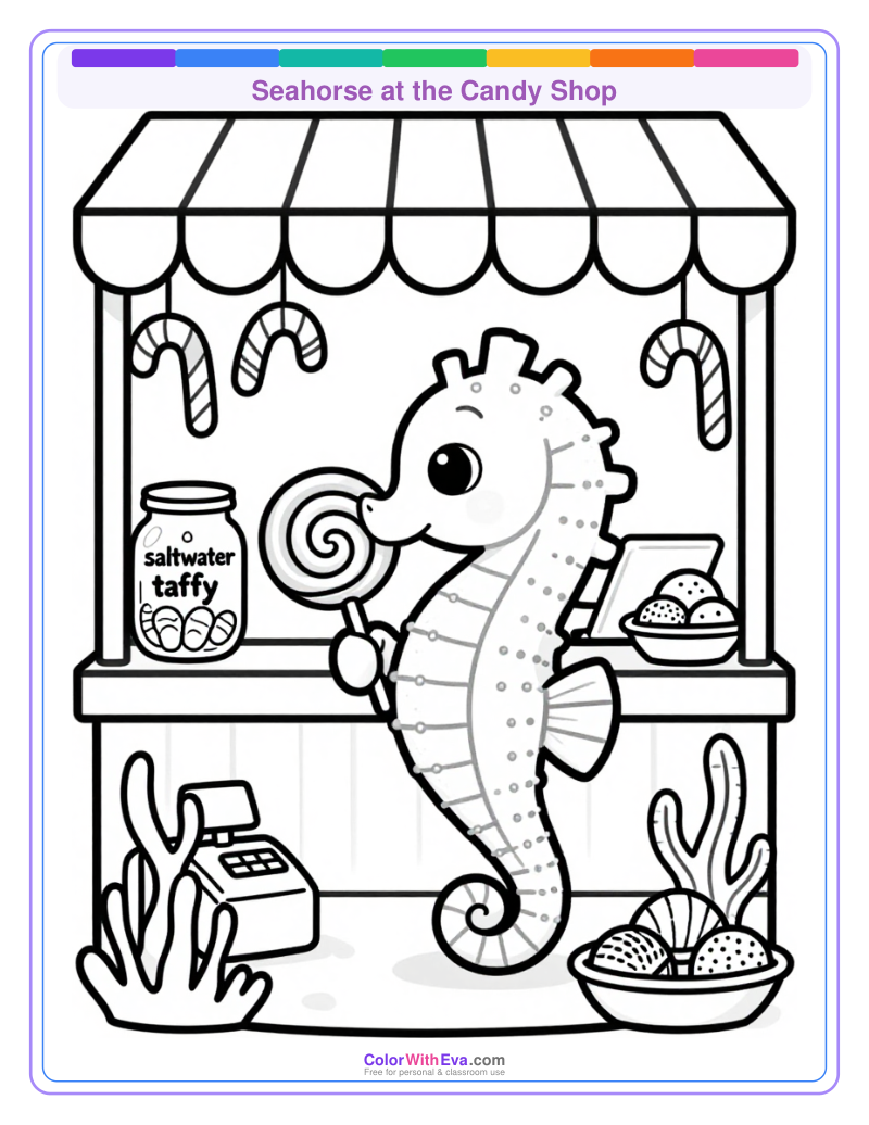 Seahorse at the Candy Shop thumbnail