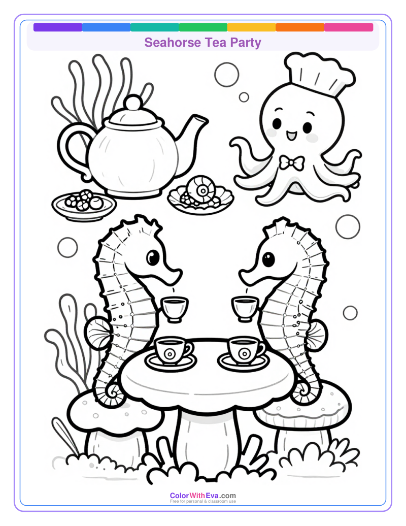 Seahorse Tea Party preview