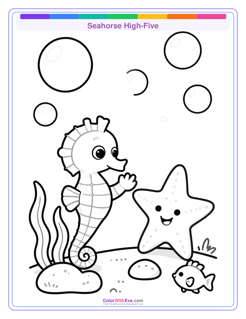 Seahorse High-Five preview