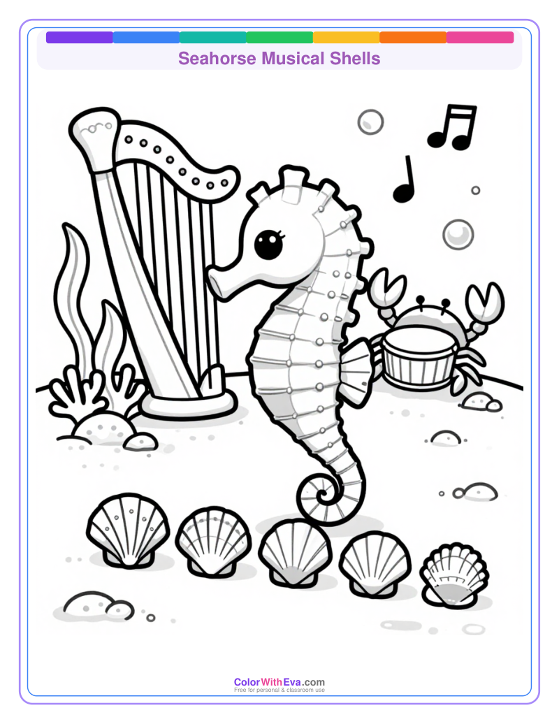 Seahorse Musical Shells preview