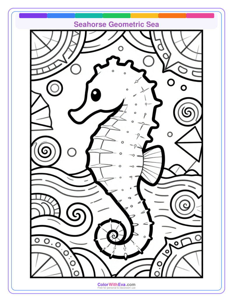 Seahorse Geometric Sea preview