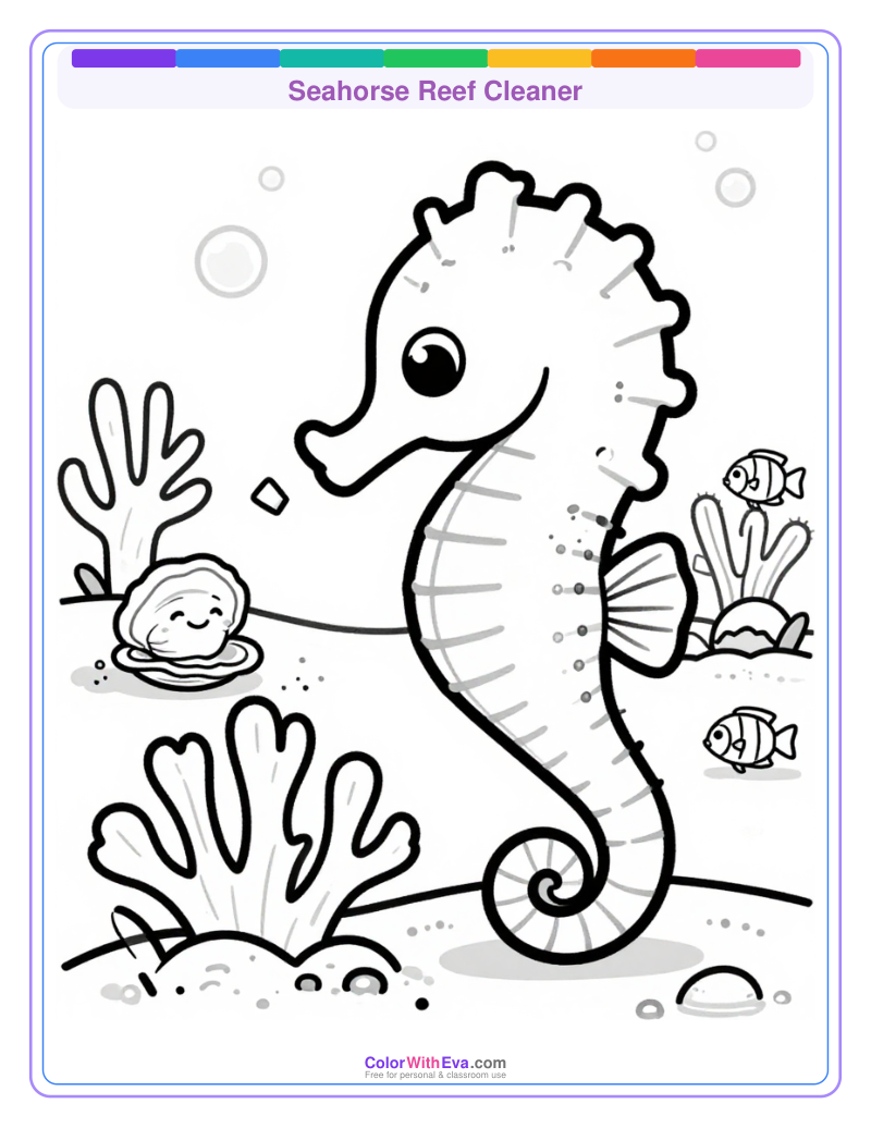 Seahorse Reef Cleaner preview