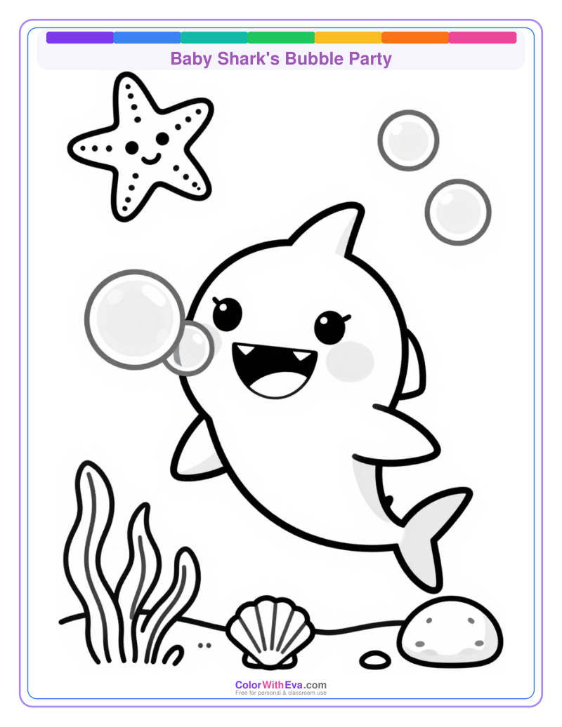 Baby Shark's Bubble Party preview