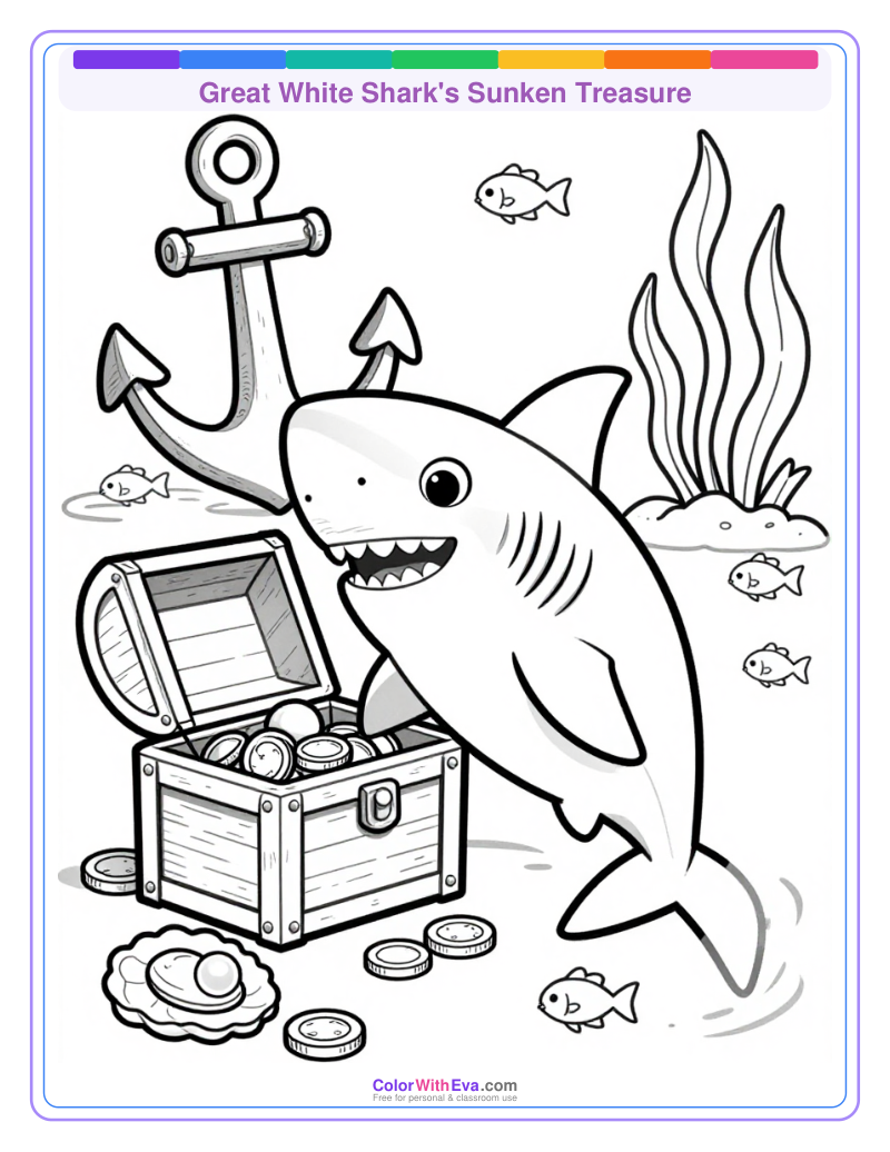 Great White Shark's Sunken Treasure preview