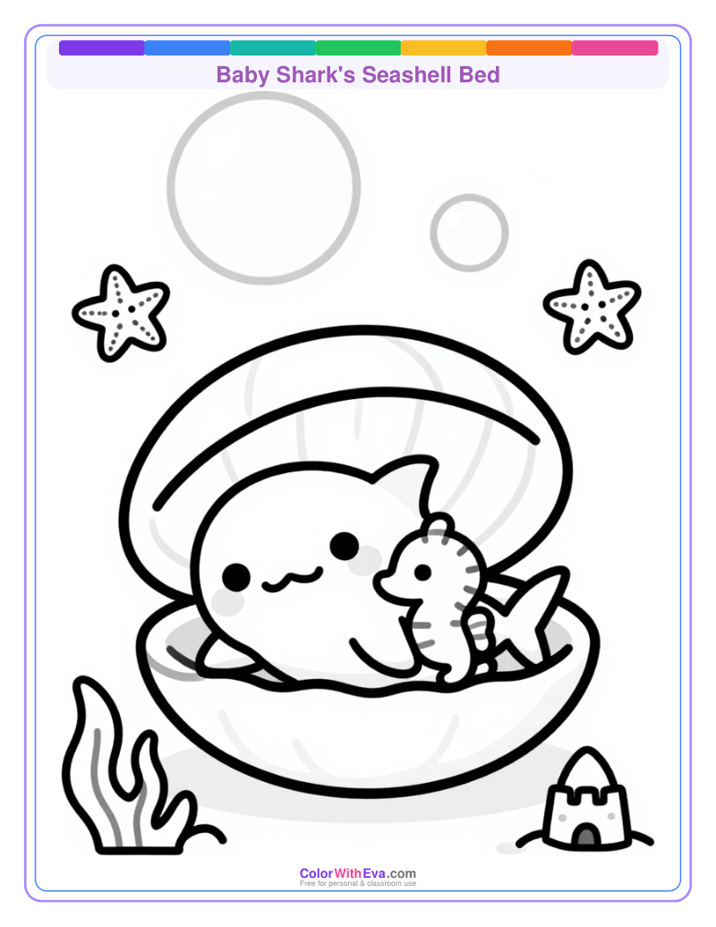 Baby Shark's Seashell Bed thumbnail