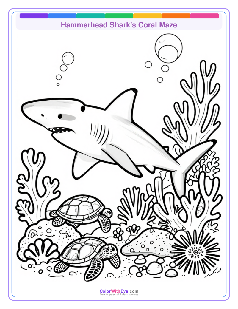 Hammerhead Shark's Coral Maze preview