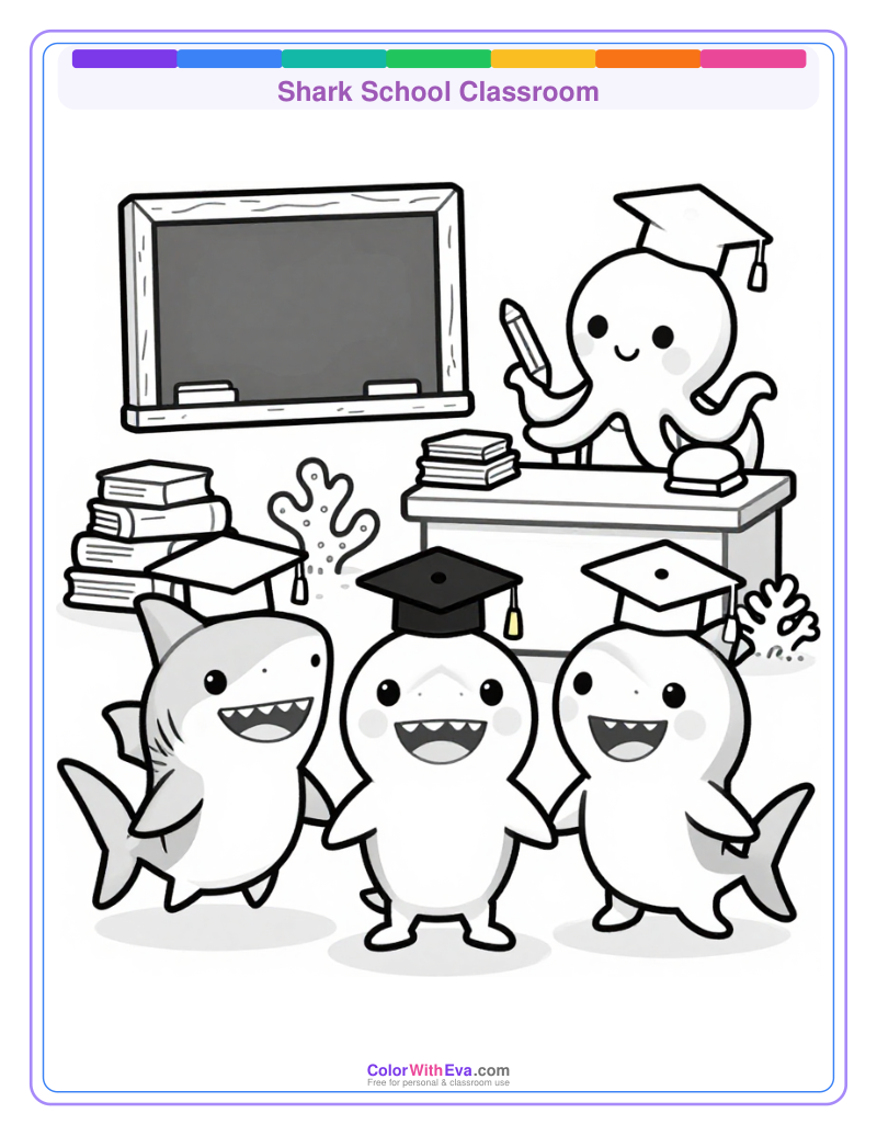 Shark School Classroom preview