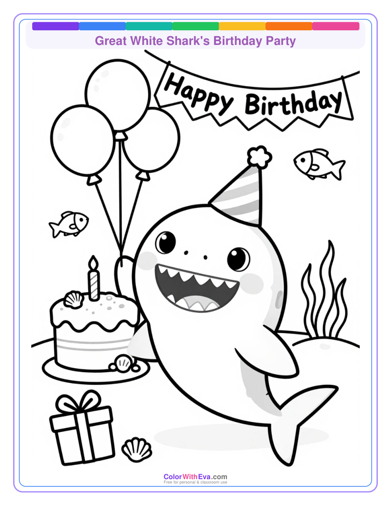 Great White Shark's Birthday Party preview