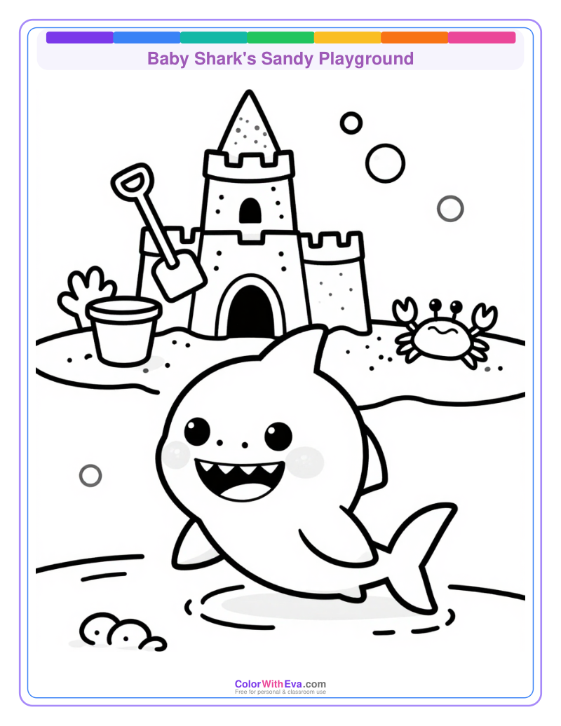 Baby Shark's Sandy Playground preview