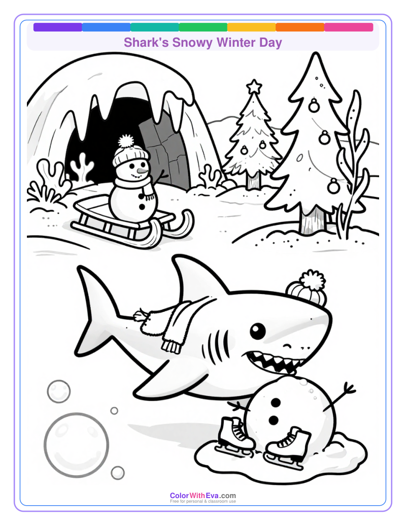 Shark's Snowy Winter Day thumbnail