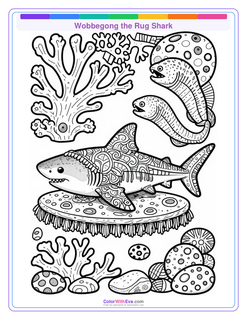 Wobbegong the Rug Shark preview