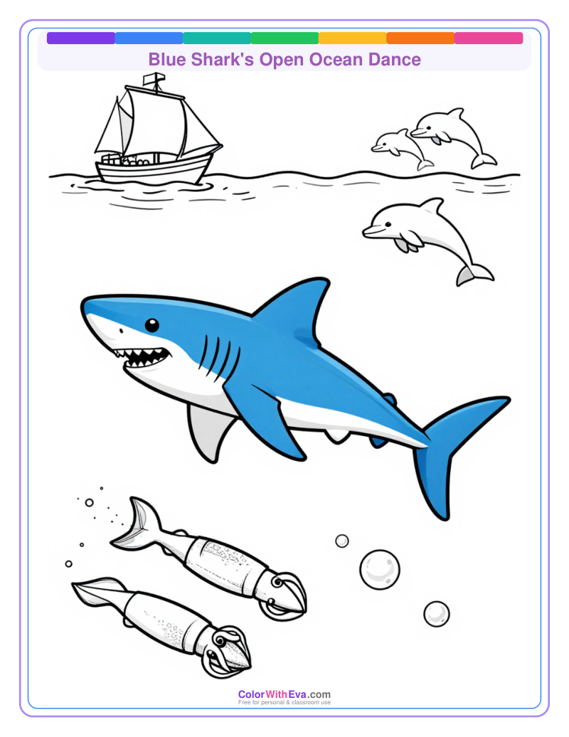 Blue Shark's Open Ocean Dance preview