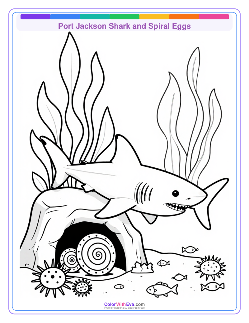 Port Jackson Shark and Spiral Eggs preview