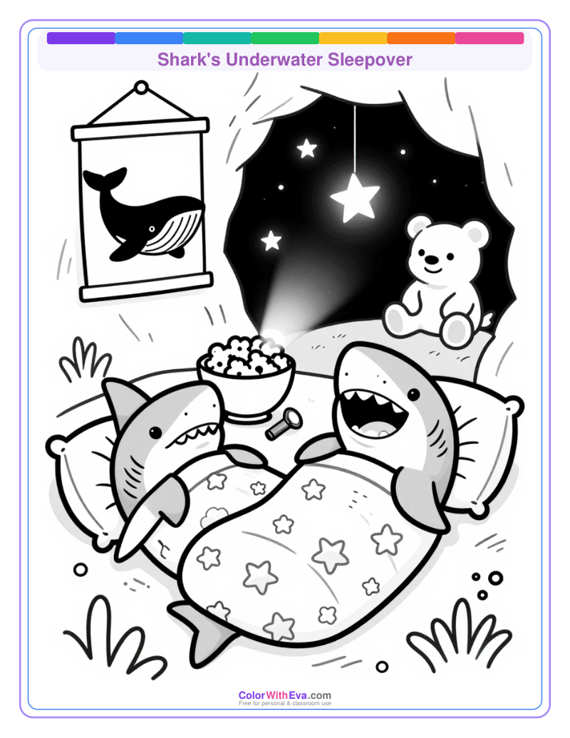 Shark's Underwater Sleepover preview