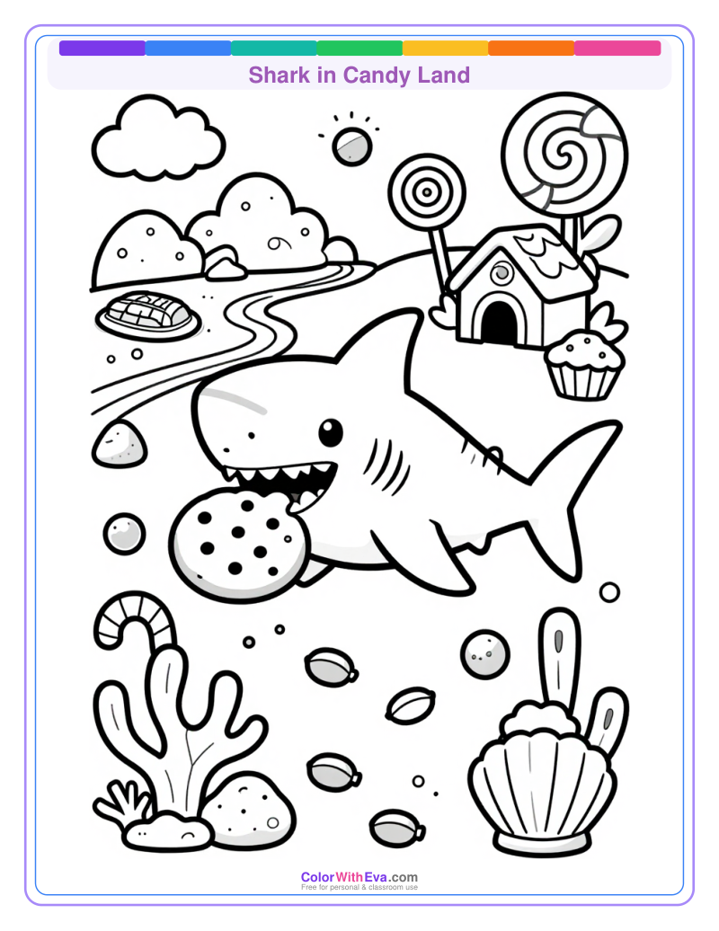 Shark in Candy Land preview
