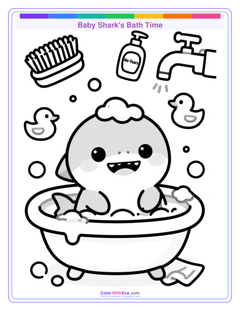 Baby Shark's Bath Time thumbnail