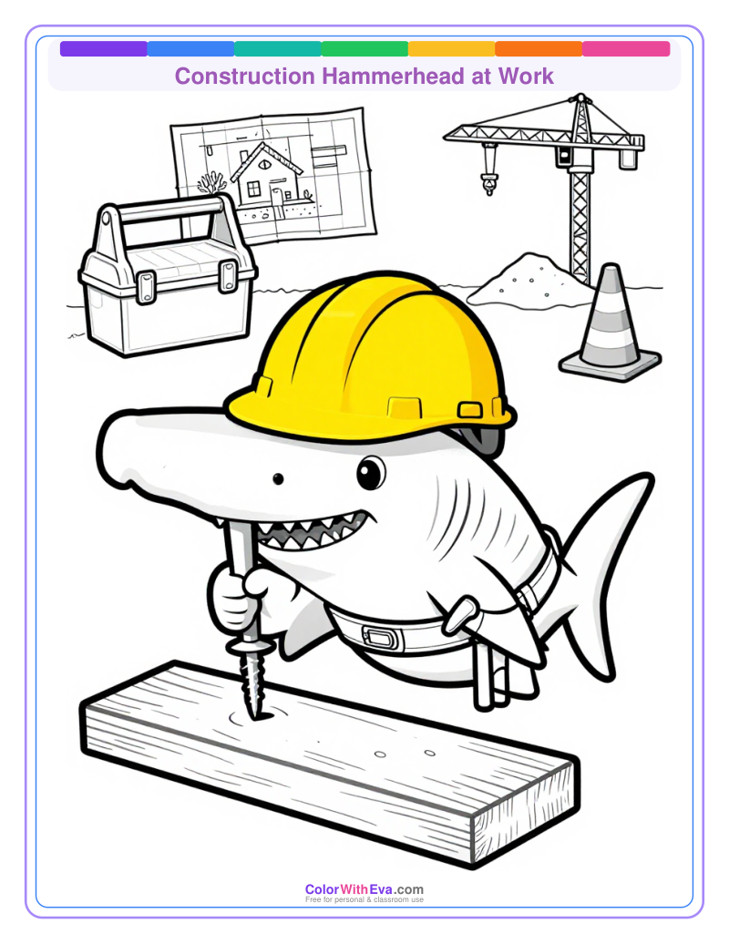 Construction Hammerhead at Work thumbnail