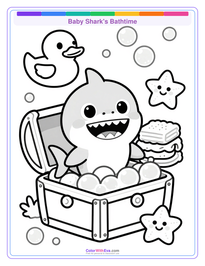 Baby Shark's Bathtime preview