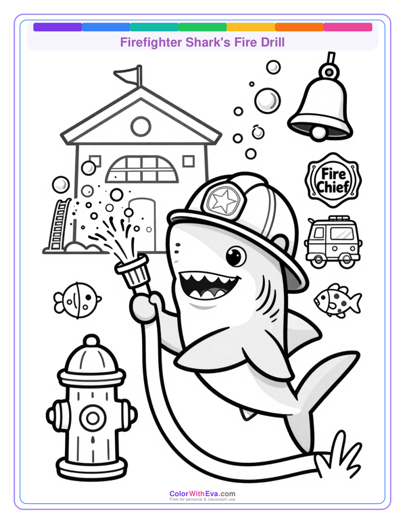 Firefighter Shark's Fire Drill thumbnail