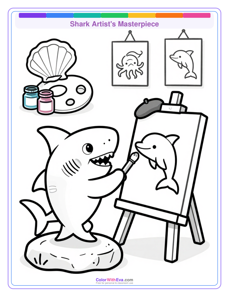 Shark Artist's Masterpiece preview