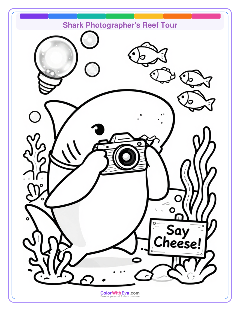 Shark Photographer's Reef Tour preview