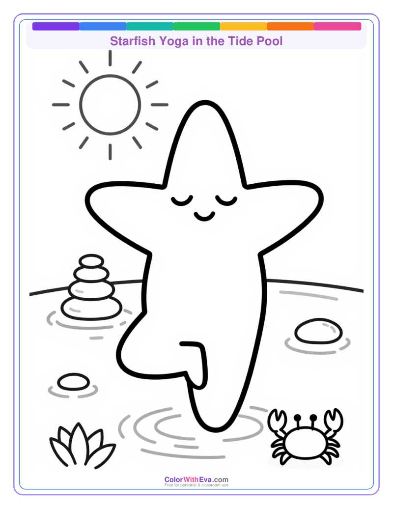 Starfish Yoga in the Tide Pool thumbnail