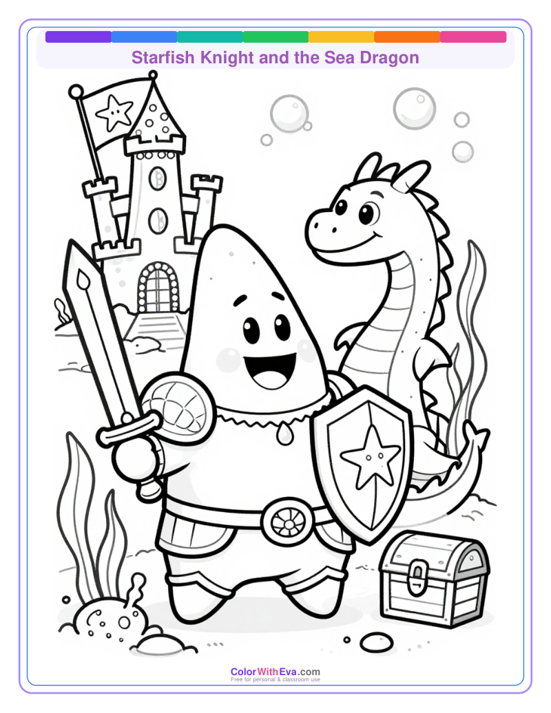 Starfish Knight and the Sea Dragon thumbnail