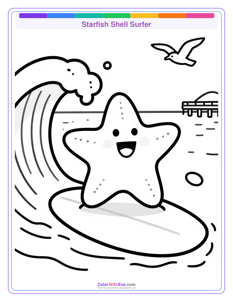 Starfish Shell Surfer preview