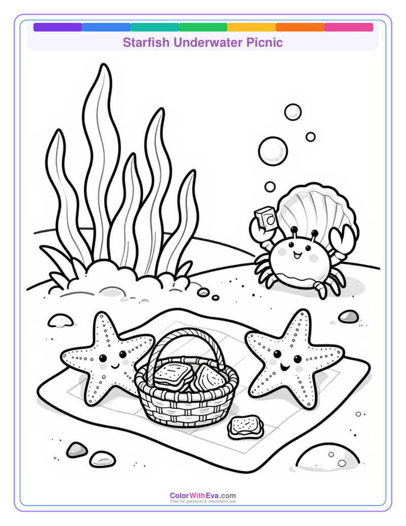Starfish Underwater Picnic preview